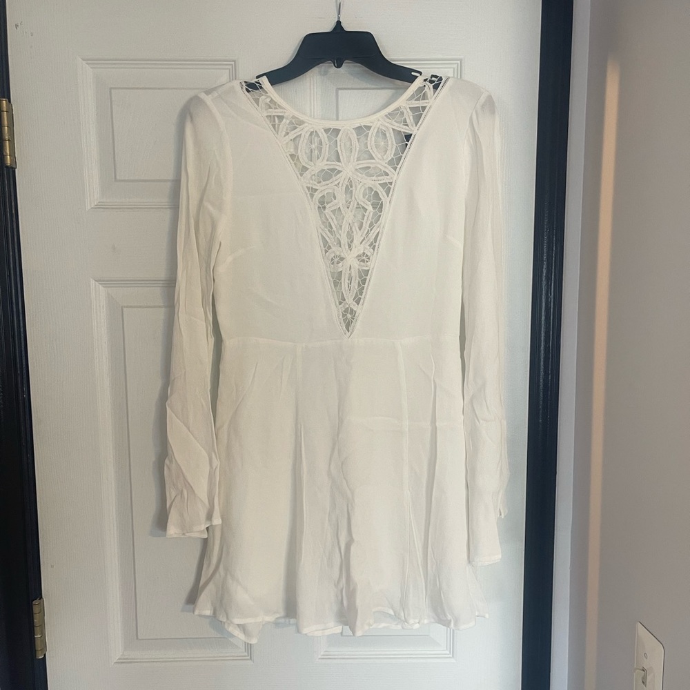 Forever 21 white lace dress
